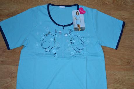 Materská nočná košeľa na kojenie do pôrodnice, vienetta secret,36 - xxl