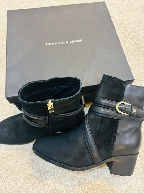 Členkové čižmy tommy hilfiger, tommy hilfiger,40