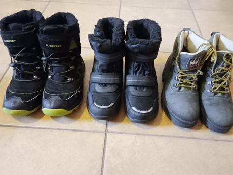 Zimné topánky c.34, 34