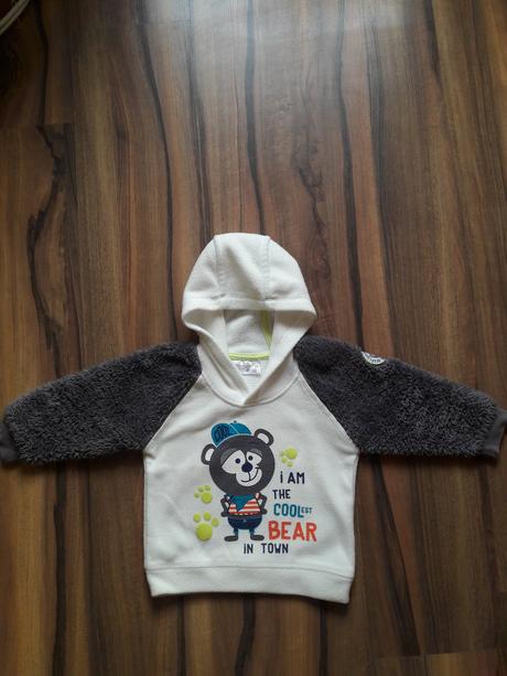 Pekná teplá mikinka, ergee,80