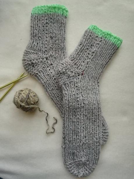 Pletene ponožky,