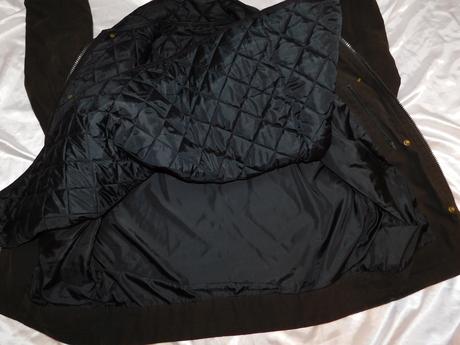 Luxusna panska bunda s odonimatelnou vestou, xl