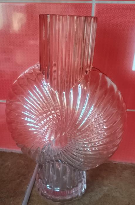 Veľká váza sklo, 