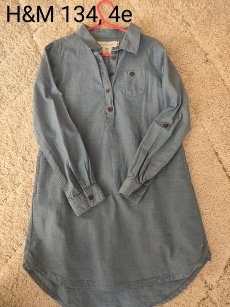 Riflové šaty h&m, h&m,134