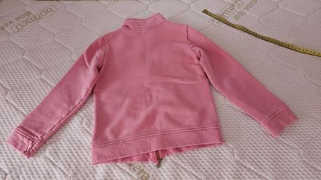Ružová mikina benetton veľ 122, benetton,122