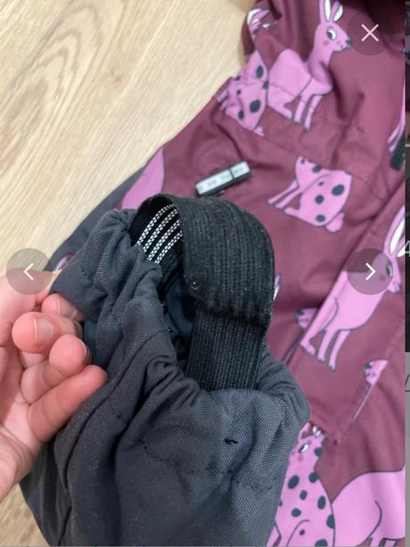 Zimný overal lindex fix, lindex,86