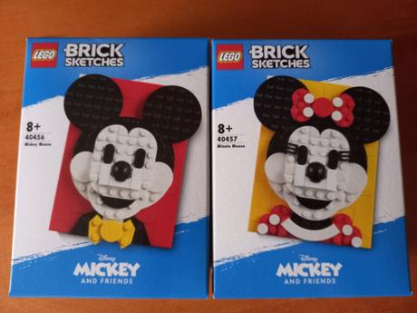 Lego mickey mouse minnie mouse disney,