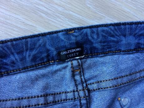 Rifľové šortky, calzedonia,s