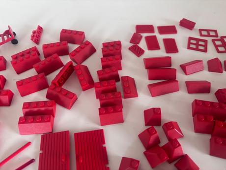Lego červené, 