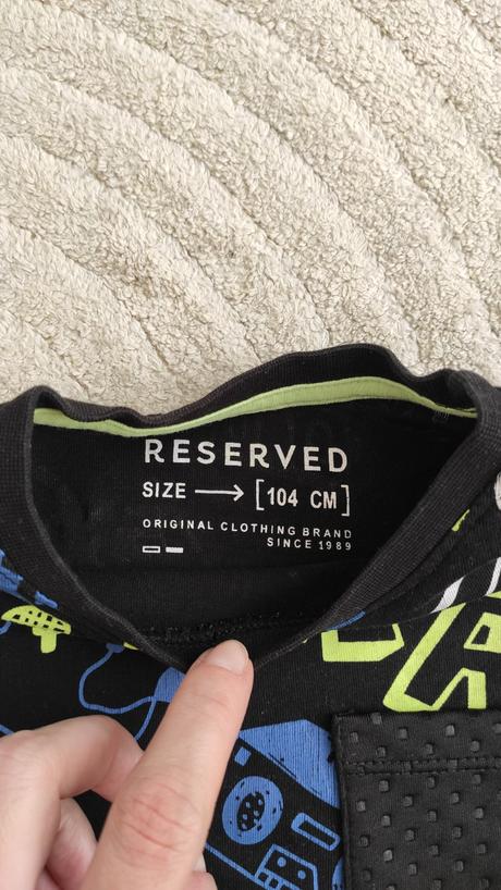 Tričko, reserved,104
