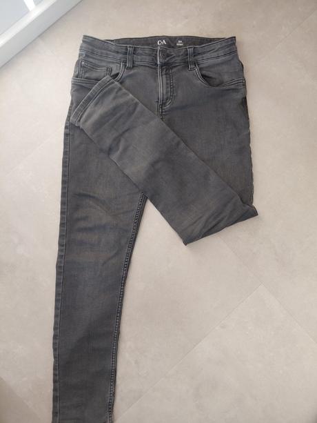 Skinny sivé rifle-152, c&a,152