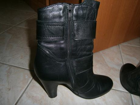 Zimné čižmy, pravá koža, 36