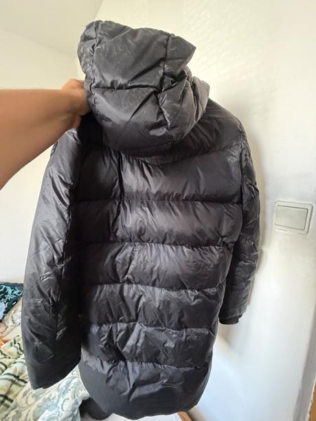 Diesel cierna paperova bunda s kapucou dlha pc 300, diesel,s