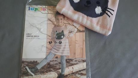 Pletené šaty lupilu-veľ-86/92-super stav, lupilu,92