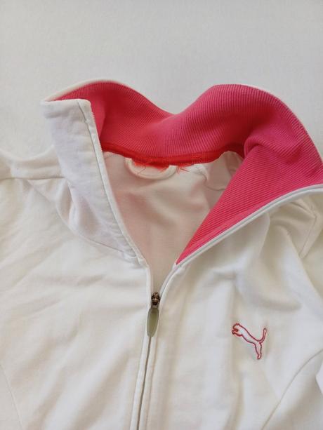Biela puma mikina, puma,xs
