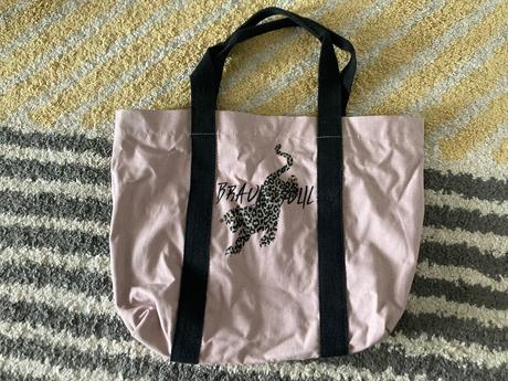 Plátená kabelka s leopardom, lindex