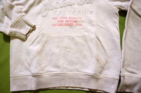 Svetlá mikina logg 146, h&m,146