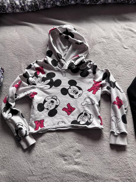 Mikina minnie 146/152, h&m,146