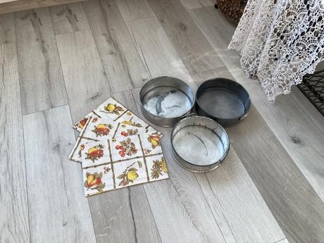 Formy okrúhle na pečenie,  3 kusy, 