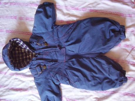 Prepracovaný zateplený overalik na zimu, circo,68