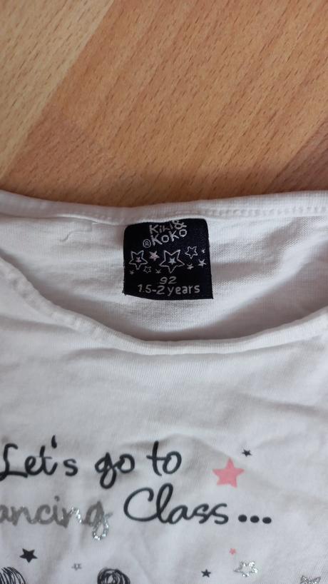 Tričko s dlhým rukávom, kiki&koko,92