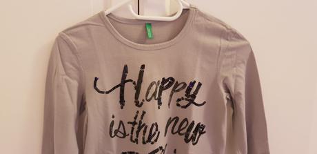 Tricko s dlhym rukavom, benetton,152