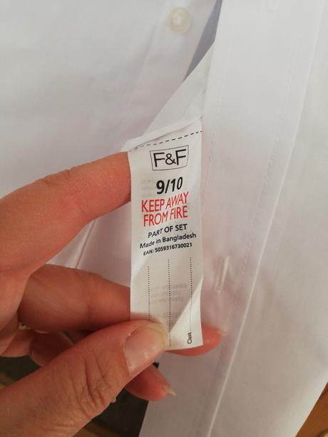 Biela košeľa, f&f,140