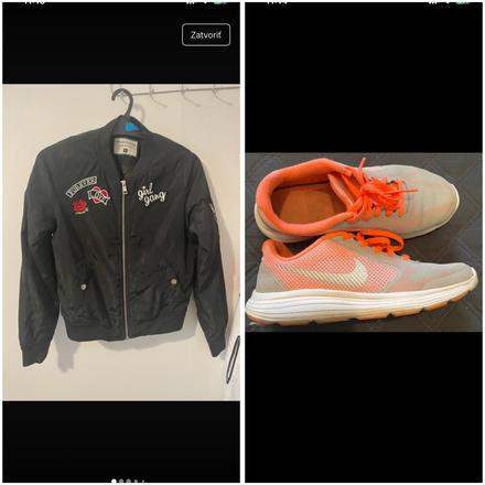 Bombera +botasky, nike,35