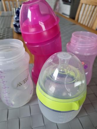 Mix flasiek como tomo, avent, mam, avent