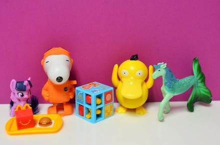 Mcdonalds schleich, pony ... figúrky, 