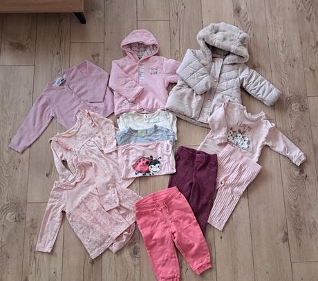 Balík oblečenia na, 68–80