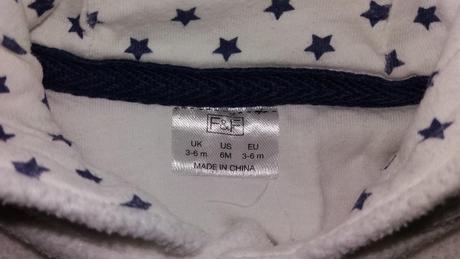 Hrubá flisová mikina, f&f,62