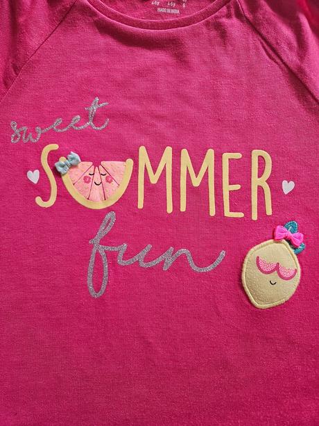 Tričká 4ks, f&f,110