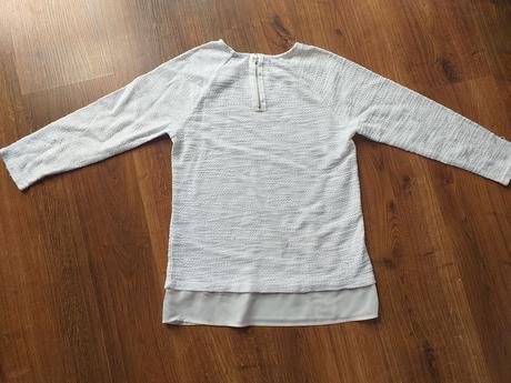 Biele dlhorukávové tričko, pepco,146
