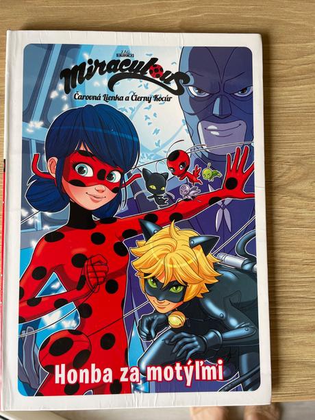 Čarovna lienka a čierny kocur komix 2 ks, 
