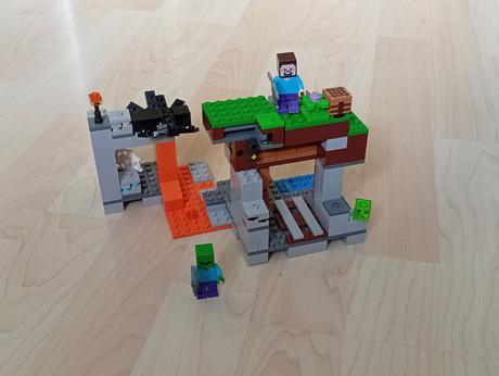 21166 lego minecraft - opustená baňa, 