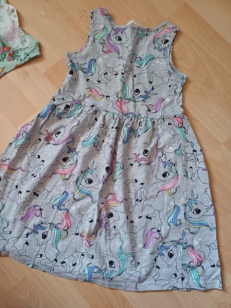Letné šaty 122/128, h&m,122