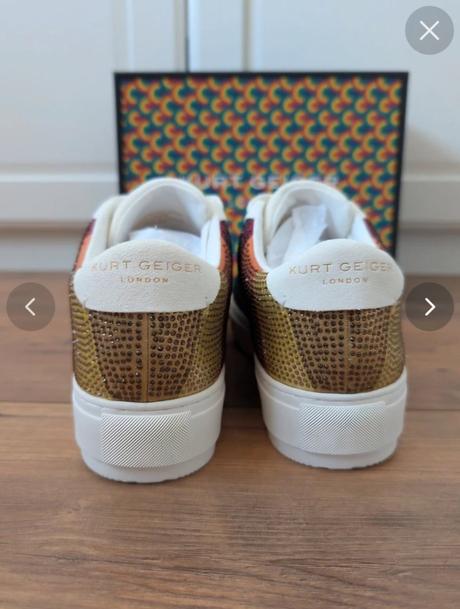 Luxusné kamienkove tenisky kurt geiger 25cm, 39