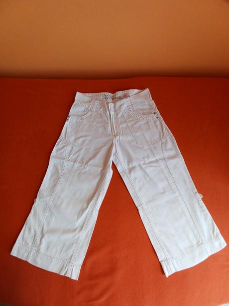 3/4 letné nohavice 140 - 146 /10 - 11 rokov/, 140