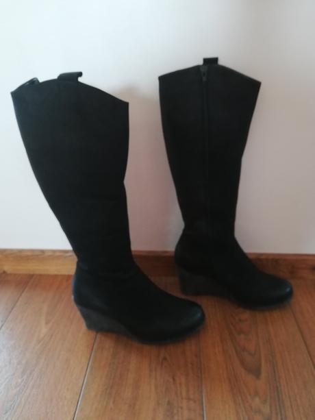 Zimne kozene cizmy s ovcou vlnou 2x obute., protetika,39