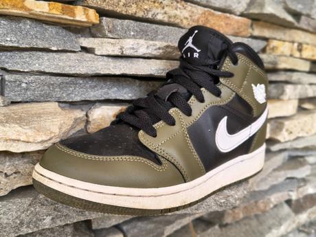 Detské tenisky air jordan 1- mid, veľ. 37,5, air jordan,37