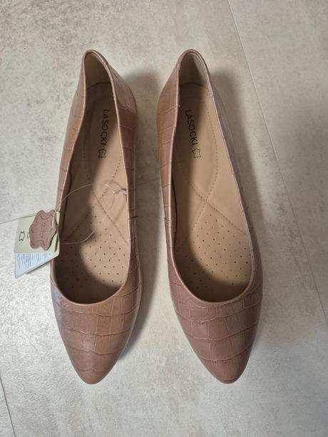 Obuv lasocki baleríny 41 koža, lasocki,41