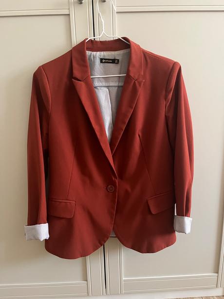 Sako tehlova farba, stradivarius,l