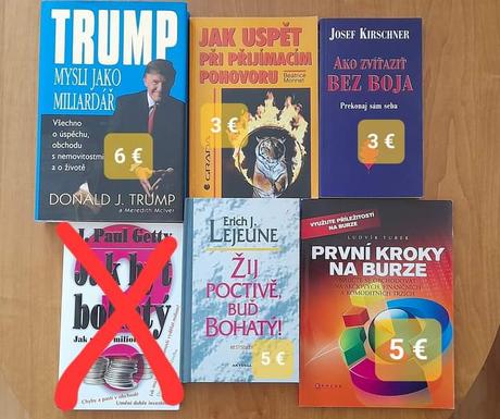 Motivačná a finančná literatúra,