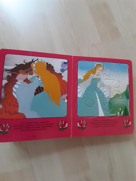 Kráska a zviera knižka, 