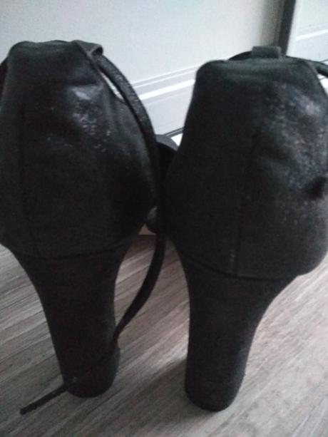 Plesové lodičky s trblietkami vel. 37, 37