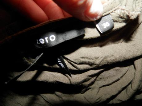 Zero khaki top 36, 36