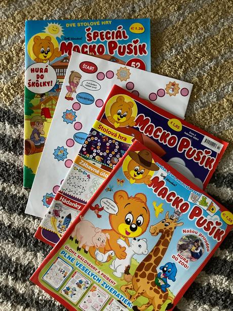 Macko pusík časopis, 