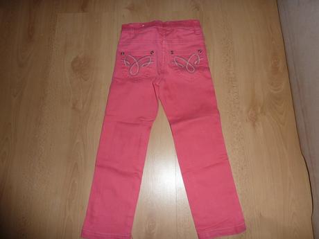 Dievčenské rifle červené okay, 110