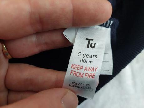 Tepláková mikina zn.tu veľ.110, tu,110